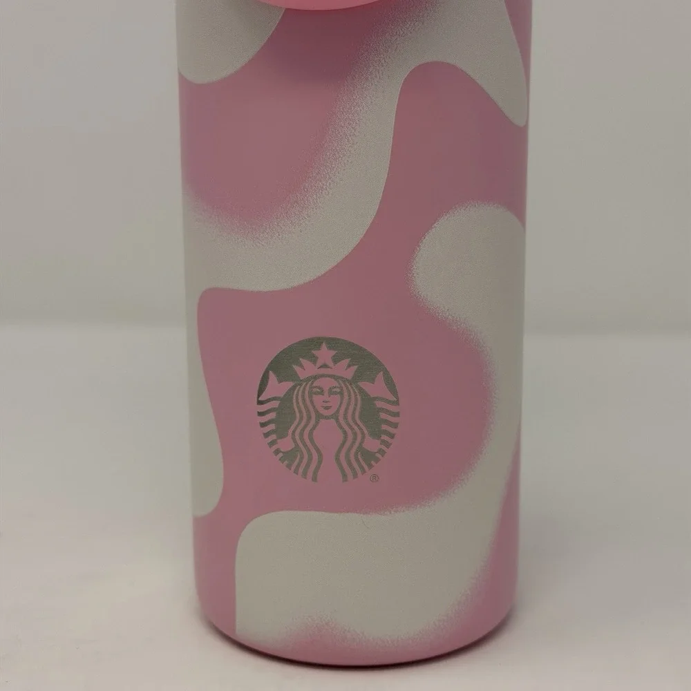 Starbucks Pink Drink 2026 Swirl Water Bottle 18oz Stainless Steel NWT